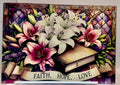 Beautiful Tempered Glass Sublimated Cutting Board.  11" x 8"