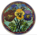 Tempered Glass Round Cutting Board 8"